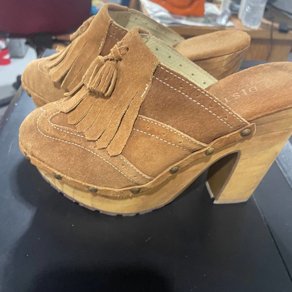 Bed Stu Clogs Leather 7B RARE